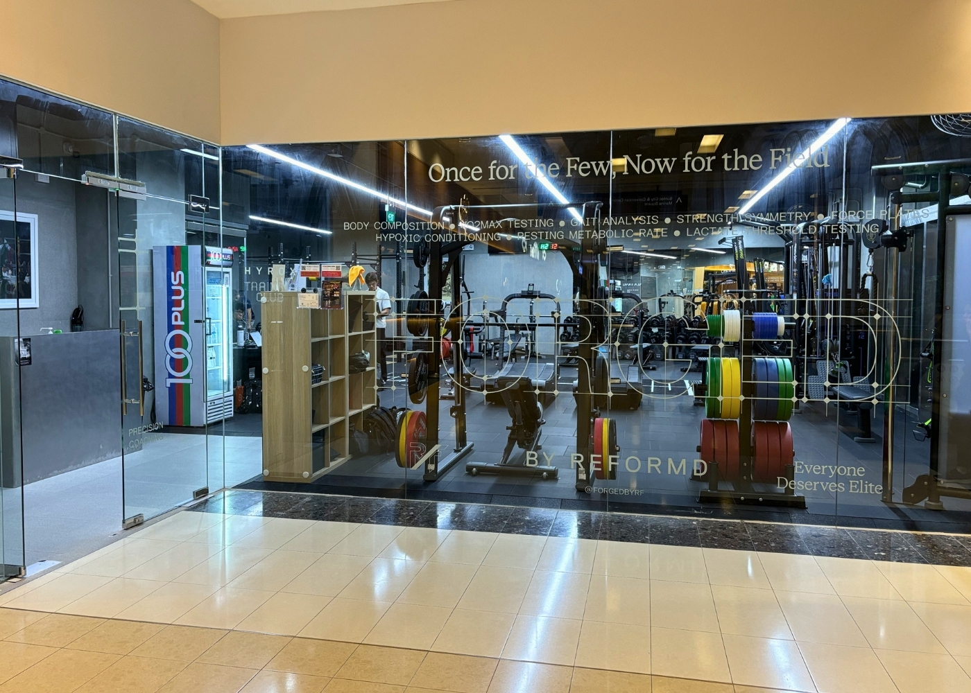 Forged by Reformd Singapore review - Gym entrance and facade