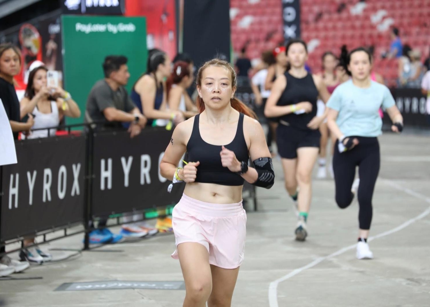 Hyrox Singapore - Christina Loh at a Hyrox race