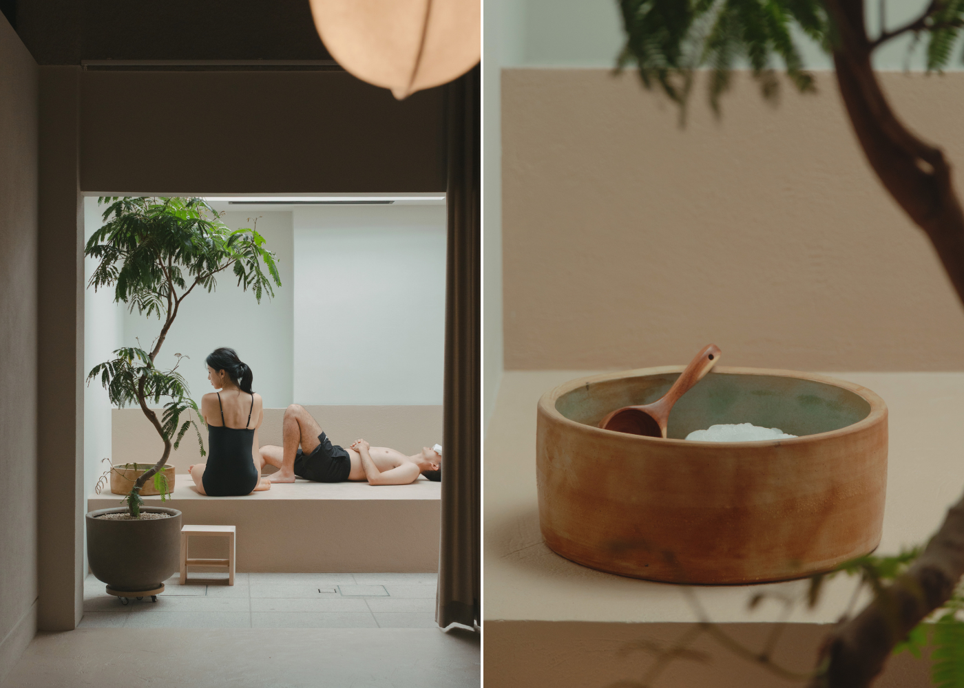 capybara bathing singapore hot bench with ice scrub
