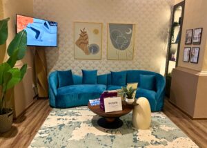 Illuminate Medispa Dempsey review - A cosy seating area