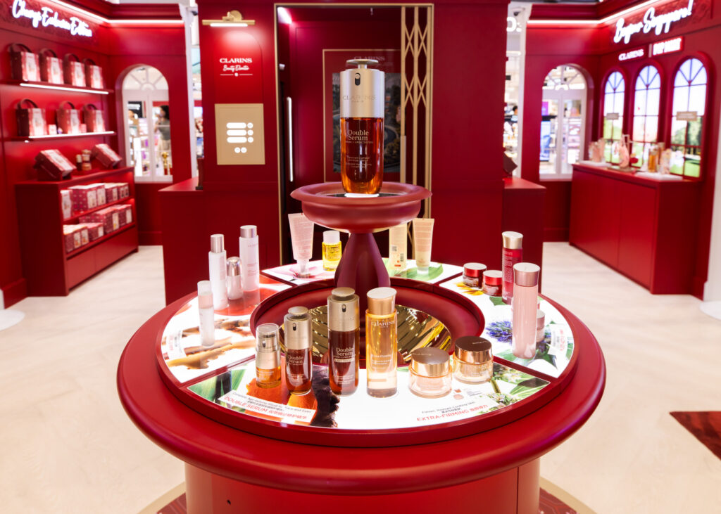 Beauty Lounge at Clarins Beauty Concierge Singapore Edition